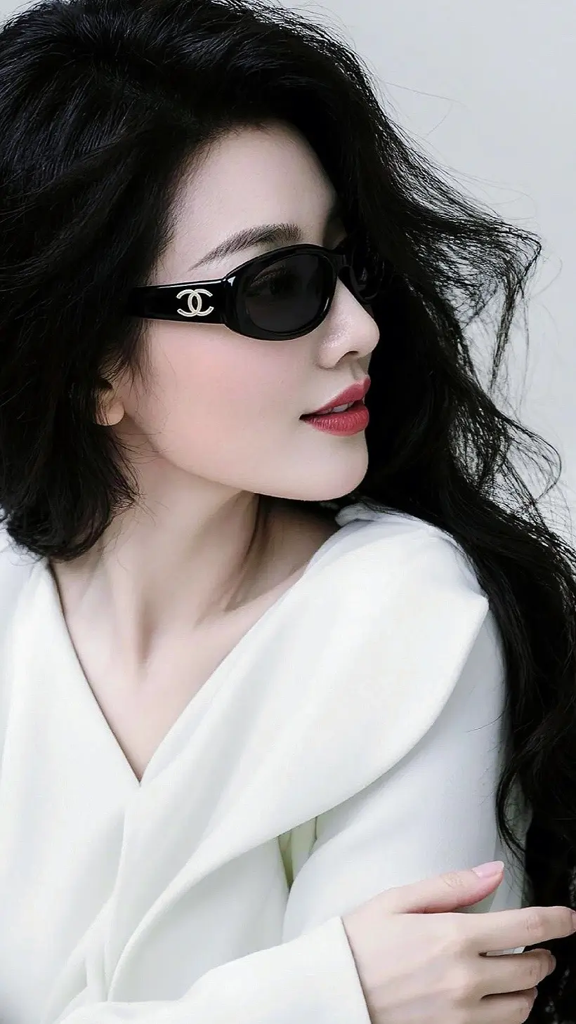 复古氛围感自拍