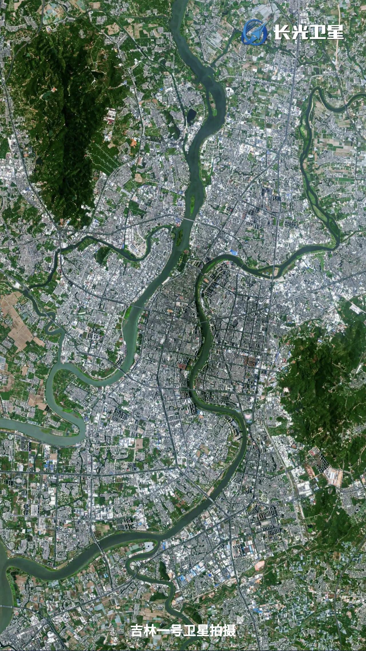广东省普宁市高清卫星图