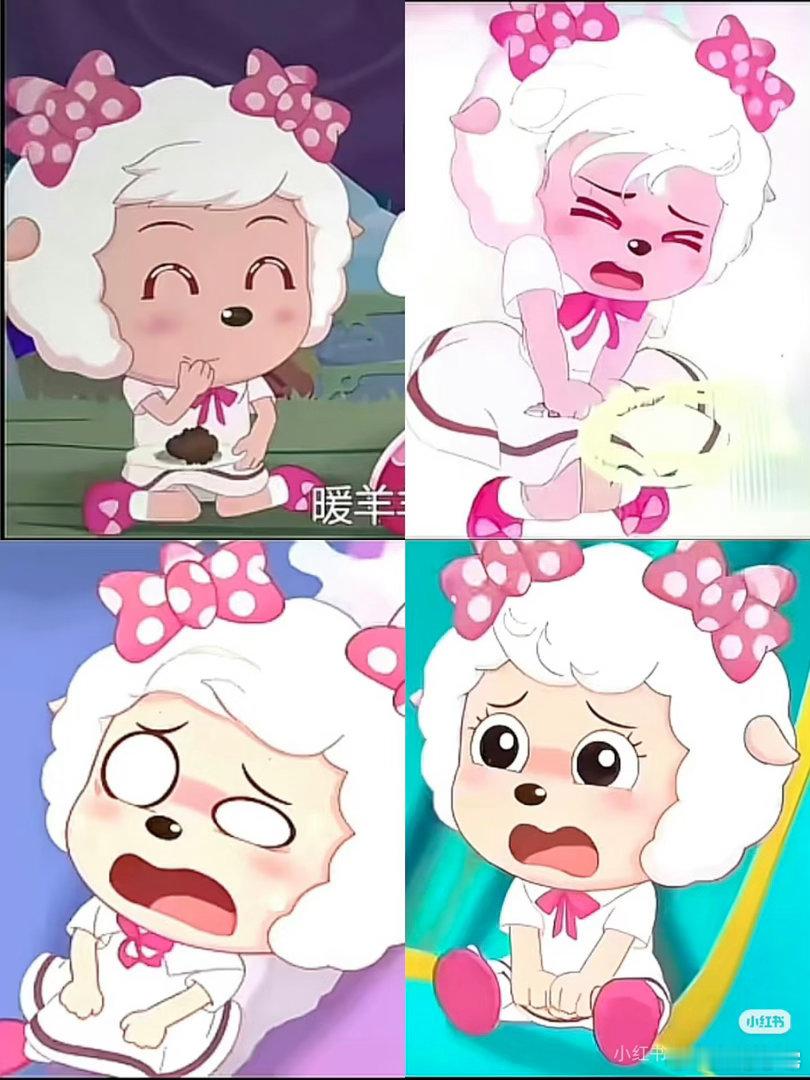 喜羊羊 擦边记得我当年看的时候这些羊都不穿衣服，现在给羊强加上一些人类的特征，确