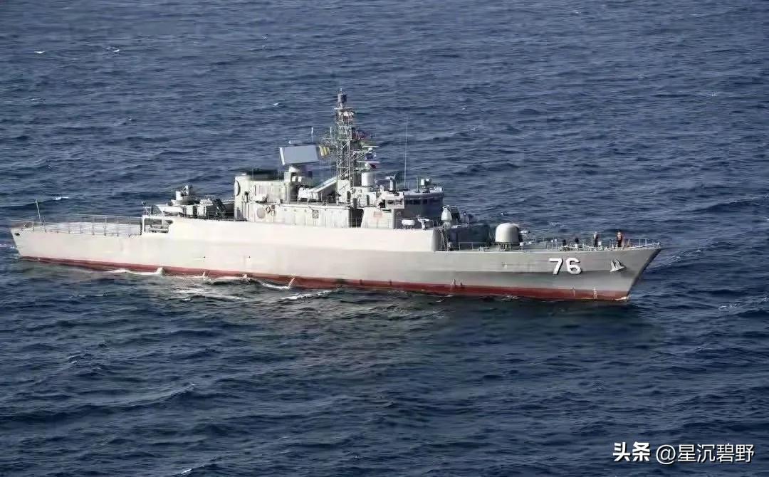 美国不讲武德，一艘伊朗护卫舰，刚参加完联合演习，在回国的海上，结果被美国潜艇击沉