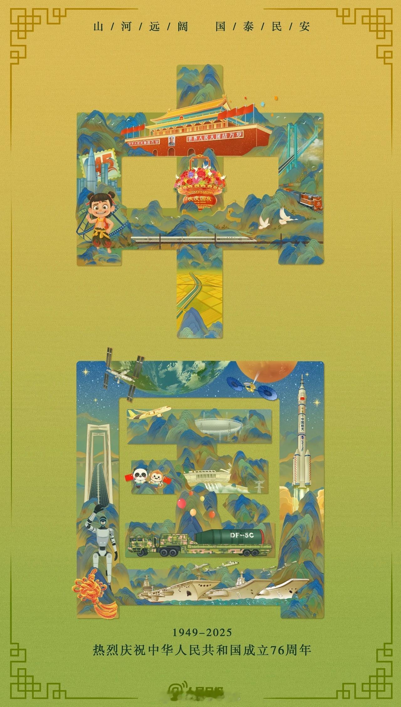 各位车手，国庆节快乐！新中国成立76周年我爱你中国 ​​​