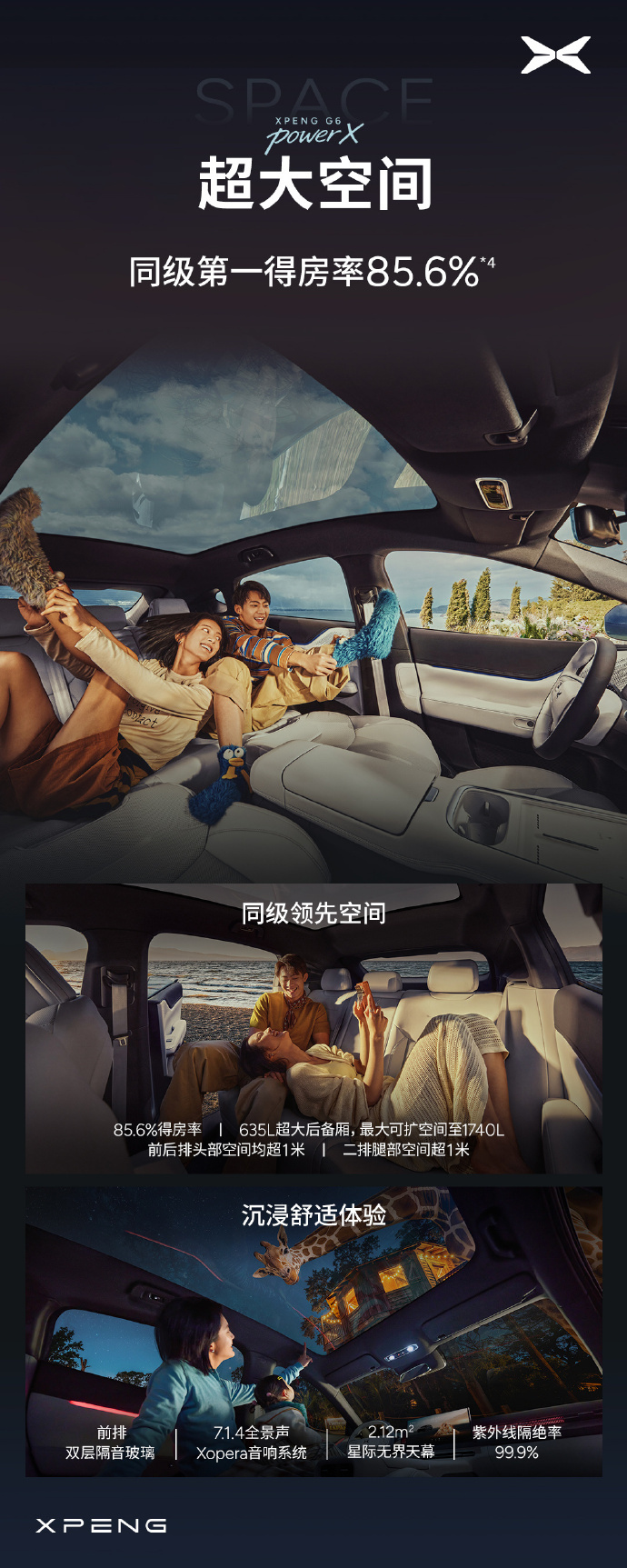 小鹏G6超级增程版正式上市，18.68万，和纯电625Max旗舰版一样价格。综合