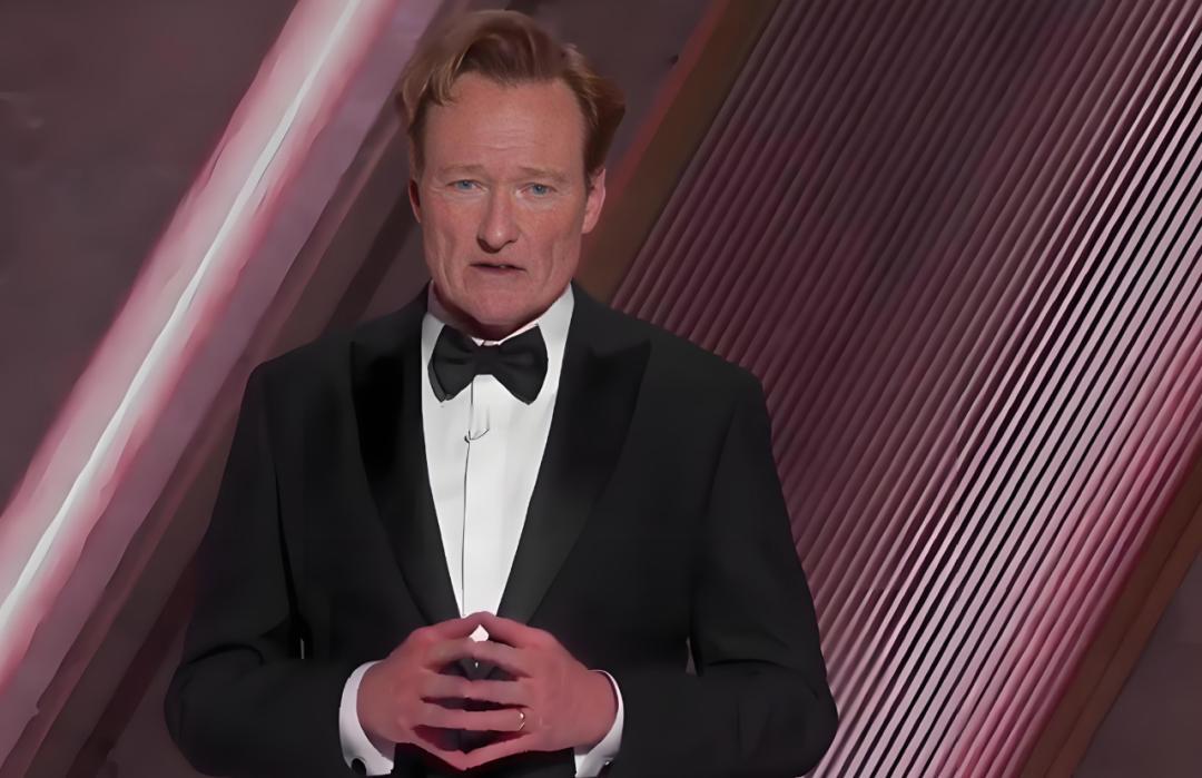 今年三月举办的第97届奥斯卡颁奖典礼上，主持人Conan O'Brien（柯南·