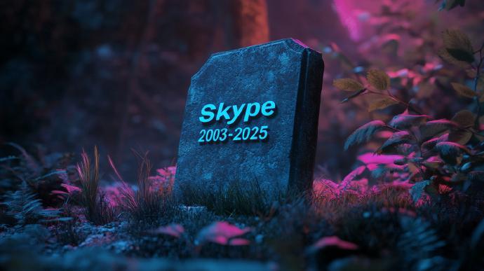 看到一则令人伤感的消息：Skype 将于 5月5日 正式停止运营，用户可选择通过