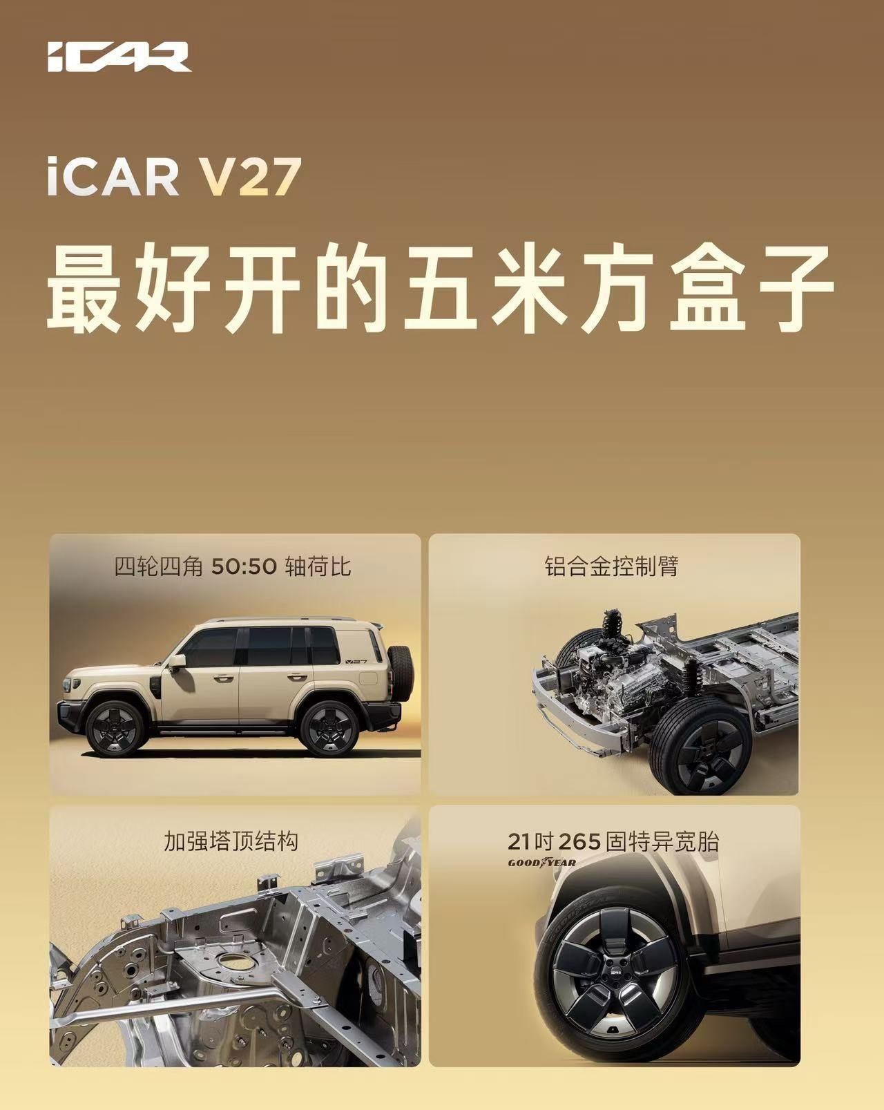 硬派SUV也开始拼智驾了？17万的iCAR V27，到底在赌什么
我敢说，传统硬
