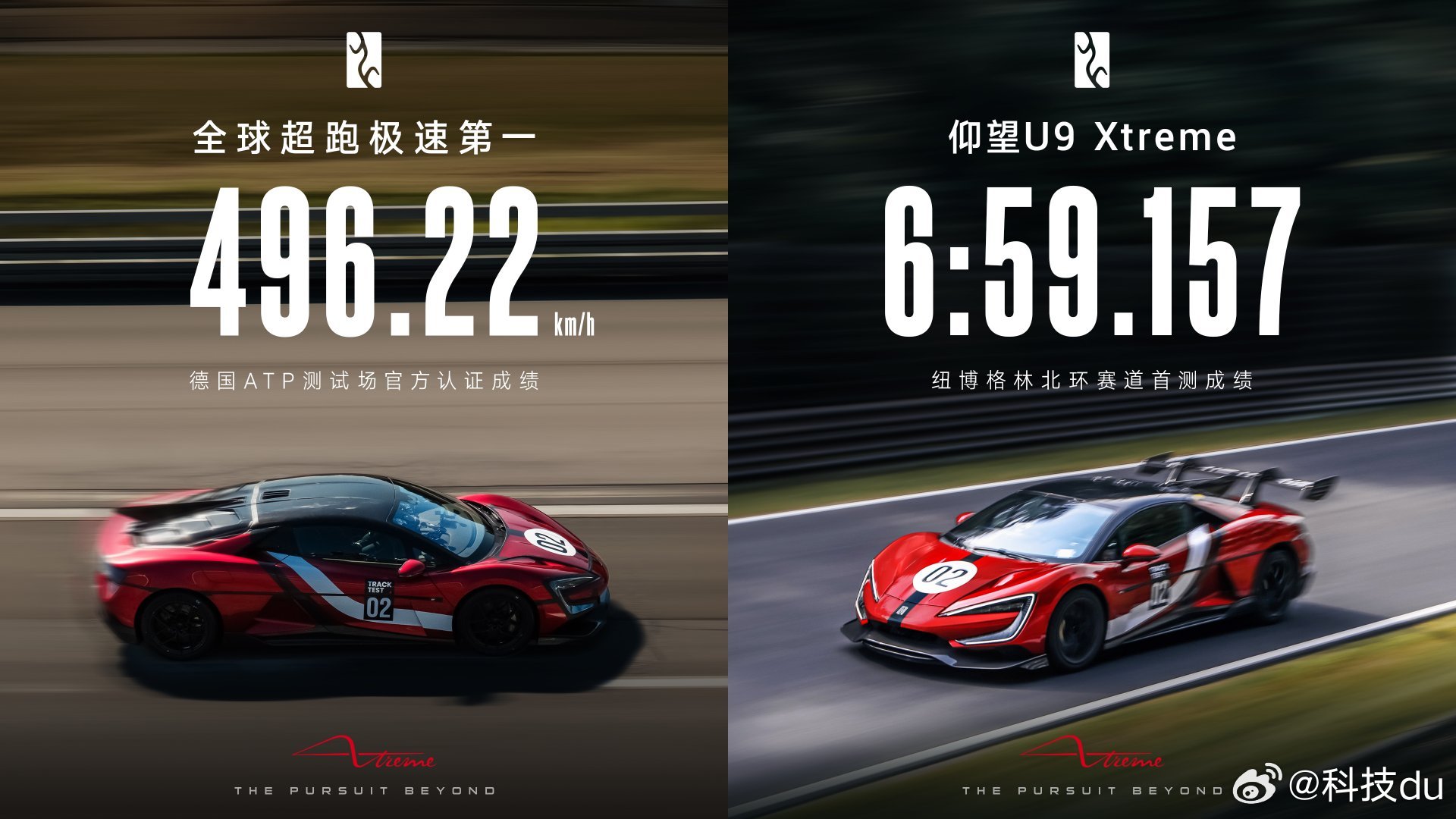 仰望U9 Xtreme这波直接封神啊！极速496.22km/h，干掉所有燃油车登