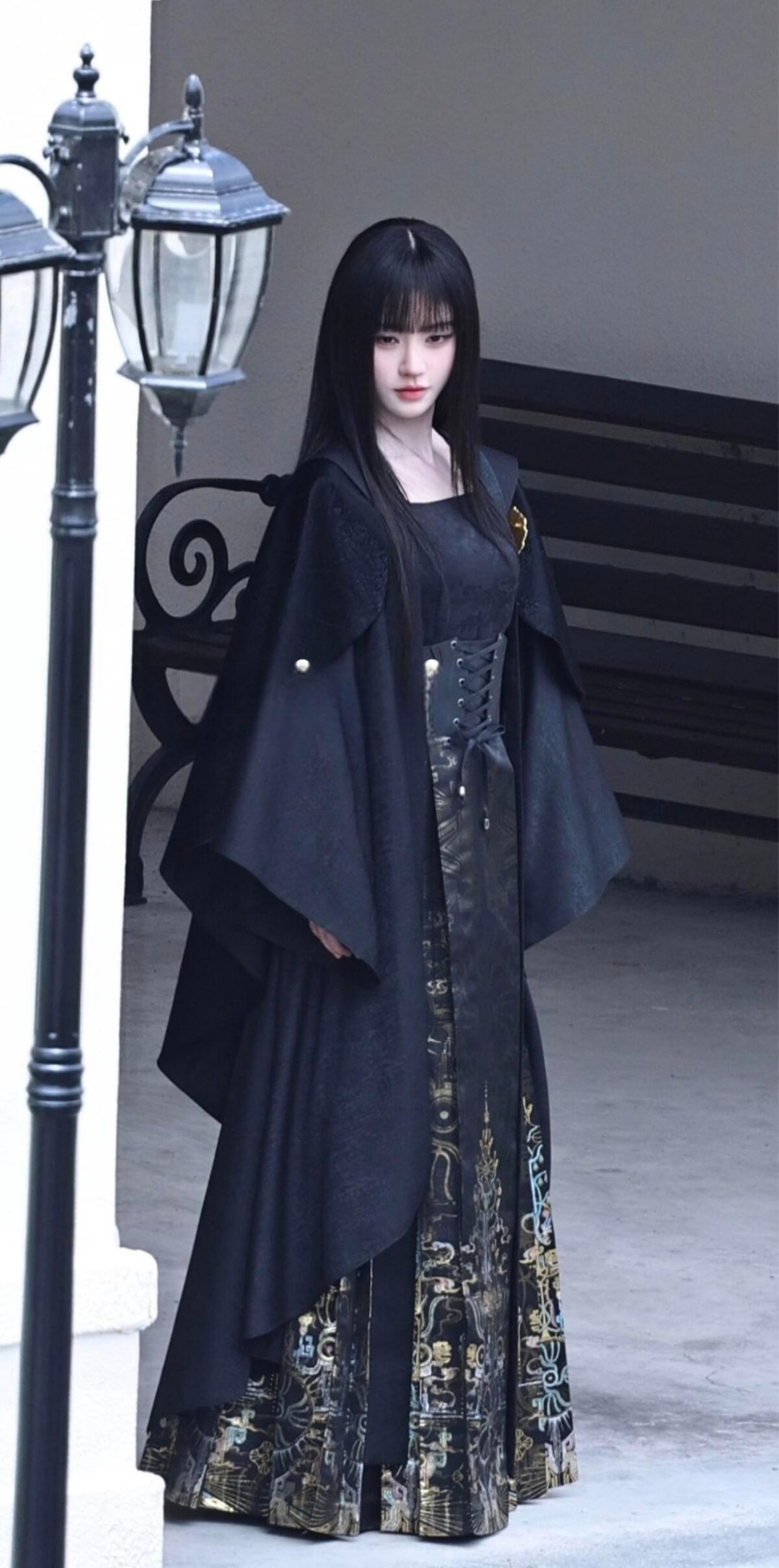 鞠婧祎黑长直恶女感魔尊降临！狠狠期待住这个苏绿夏！鞠婧祎苏绿夏