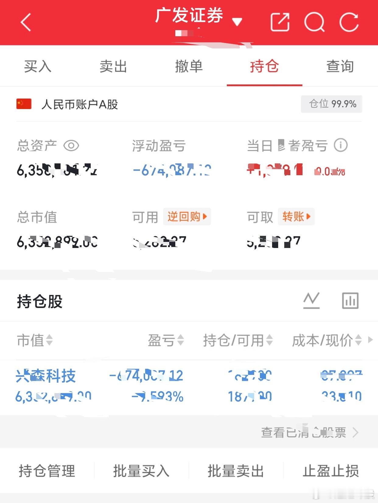 吾的S盘200个本本翻到1000个记录（第二百八十三天）兴森科技，持有没动，今天