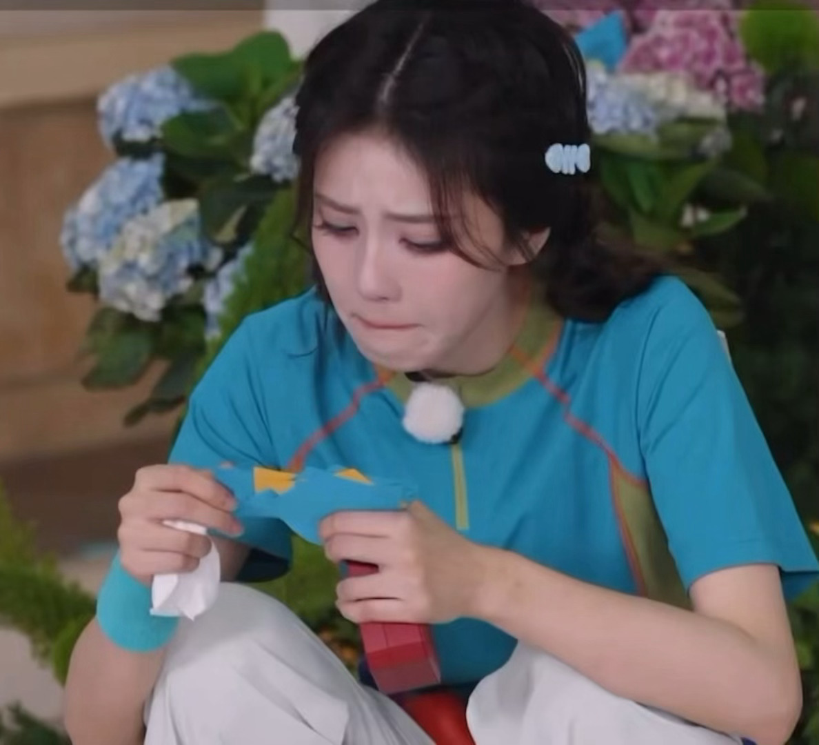 我是因为白鹿才看现在的奔跑吧的，奔跑吧因为有白鹿，才有了我爱看的点。就好像平平无