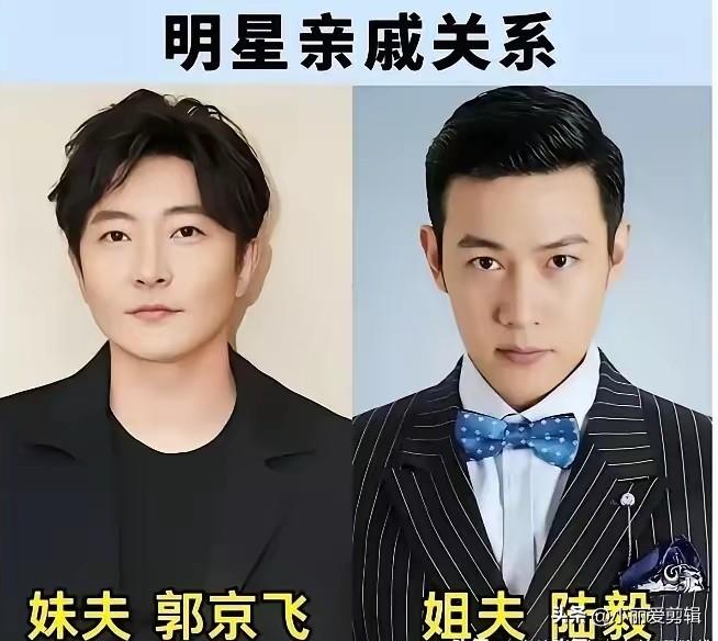 娱乐圈看着各路艺人毫无交集，私底下不少人沾亲带故，亲戚关系藏得特别深。比如陆毅和