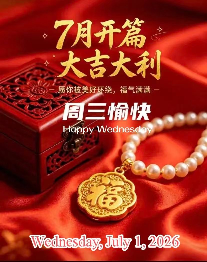 七一华诞耀荣光🌷时光清浅，岁月无言。告别浪漫的6月，迎來盛夏7月。愿未来的日子