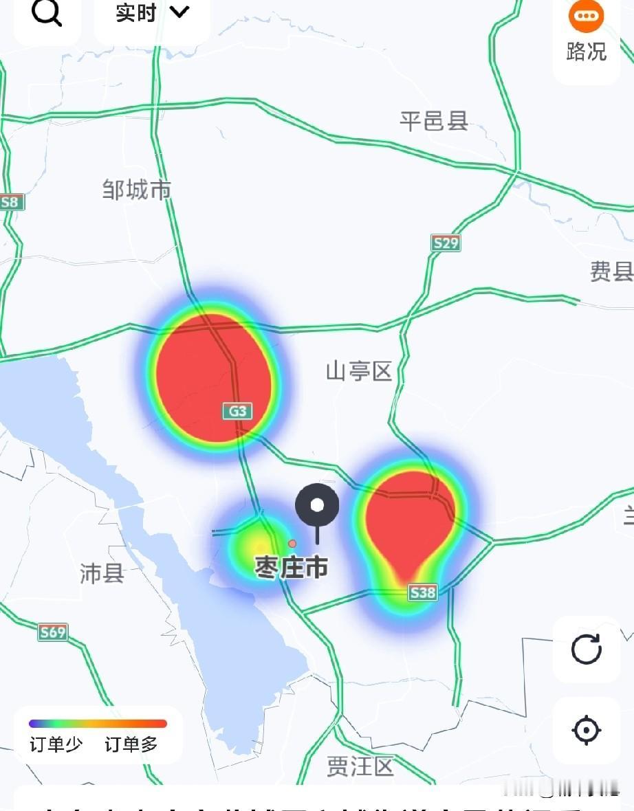 觉得枣庄市区太弱了，热力图比滕州，市中区弱太多了，强县弱区。怪不得滕州人都说自己
