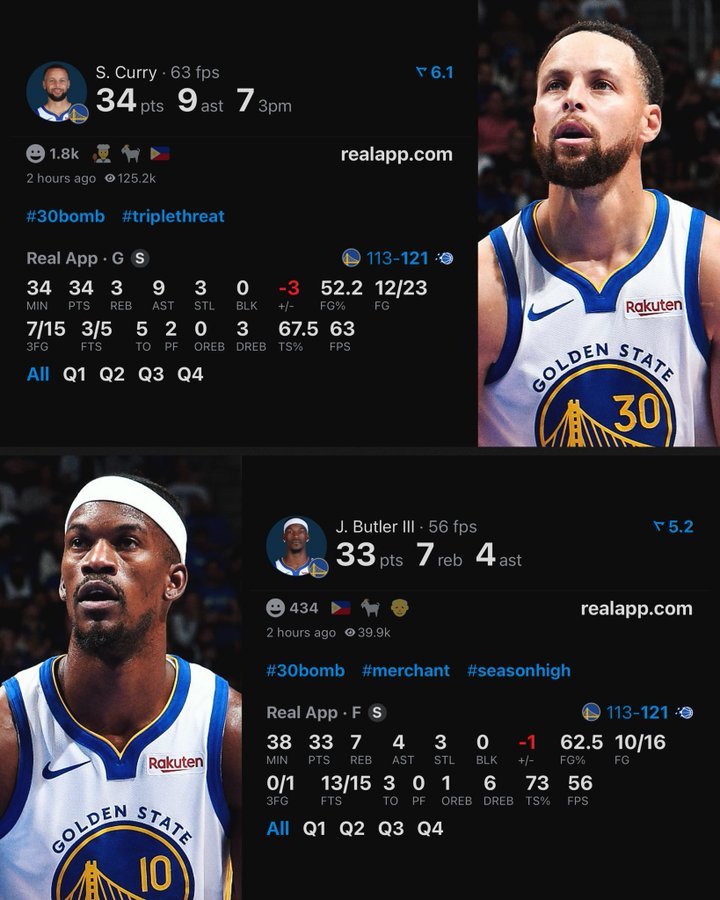 勇士35岁+四人天团今天合计拿了88分，剩下的人得了25分 