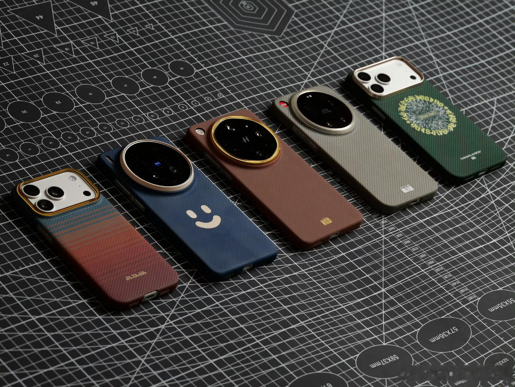 凯夫拉手机壳，你觉得这几款设计怎么样