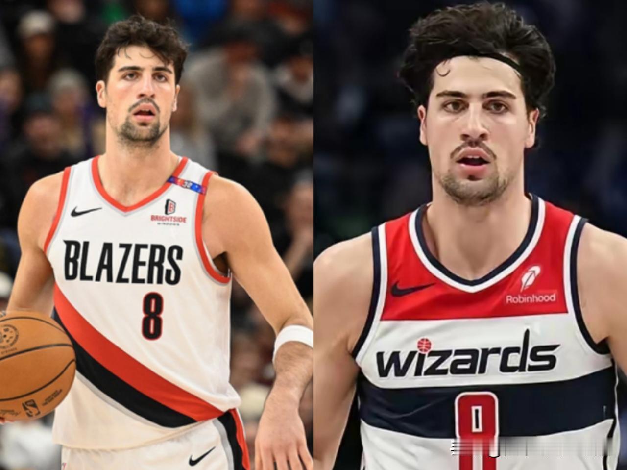 阿夫迪亚2020年首轮第9顺位被奇才选中
在奇才打了4个赛季，随后被送到开拓者