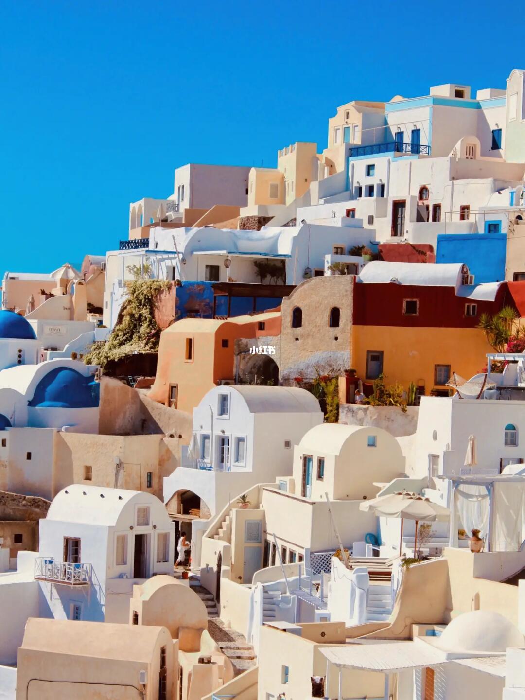 穿越蓝色梦幻，圣托里尼