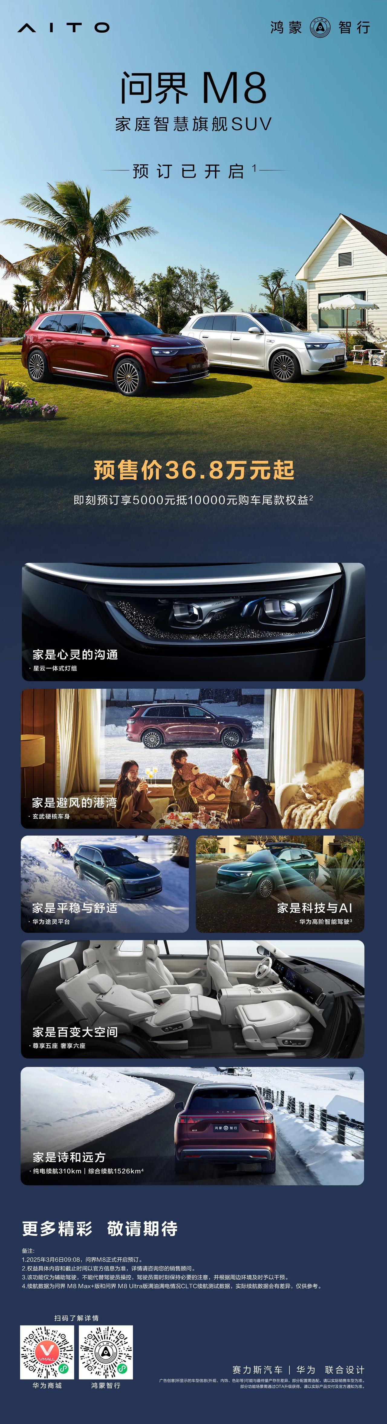 问界M8的价格终于出来了