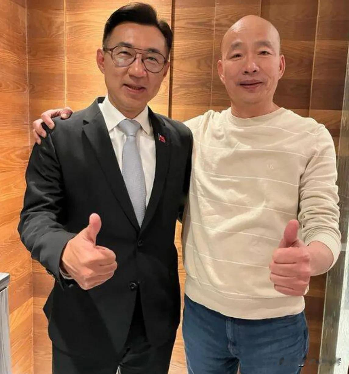 国民党拟派出“韩国瑜+江启臣”搭配一起角逐台湾地区立法机构正副“院长”。国民党也