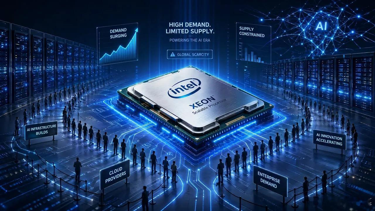 英特尔发布超预期的2026财年Q1财报，CPU重回AI核心产品，推动股价大涨超2