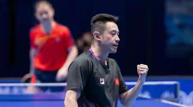 常年闭关修炼的道长，也难抵混迹江湖小子的冲击！   
     伦敦世乒赛淘汰赛