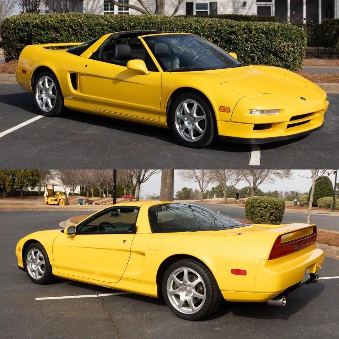 Acura NSX-T.1997年的 Acura NSX-T，处在日系性能车最锋