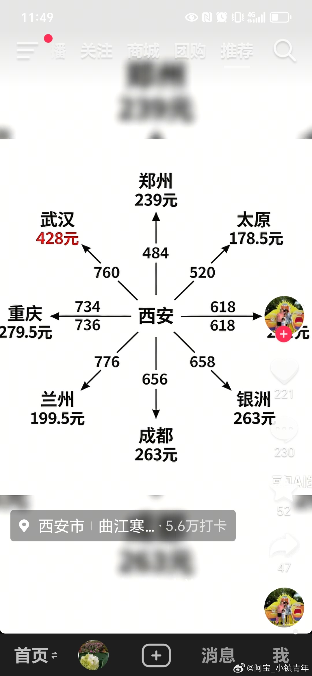 没有对比就没有伤害。西安到重庆和成都，桥梁、隧道也很多，虽然时速最高250，但高