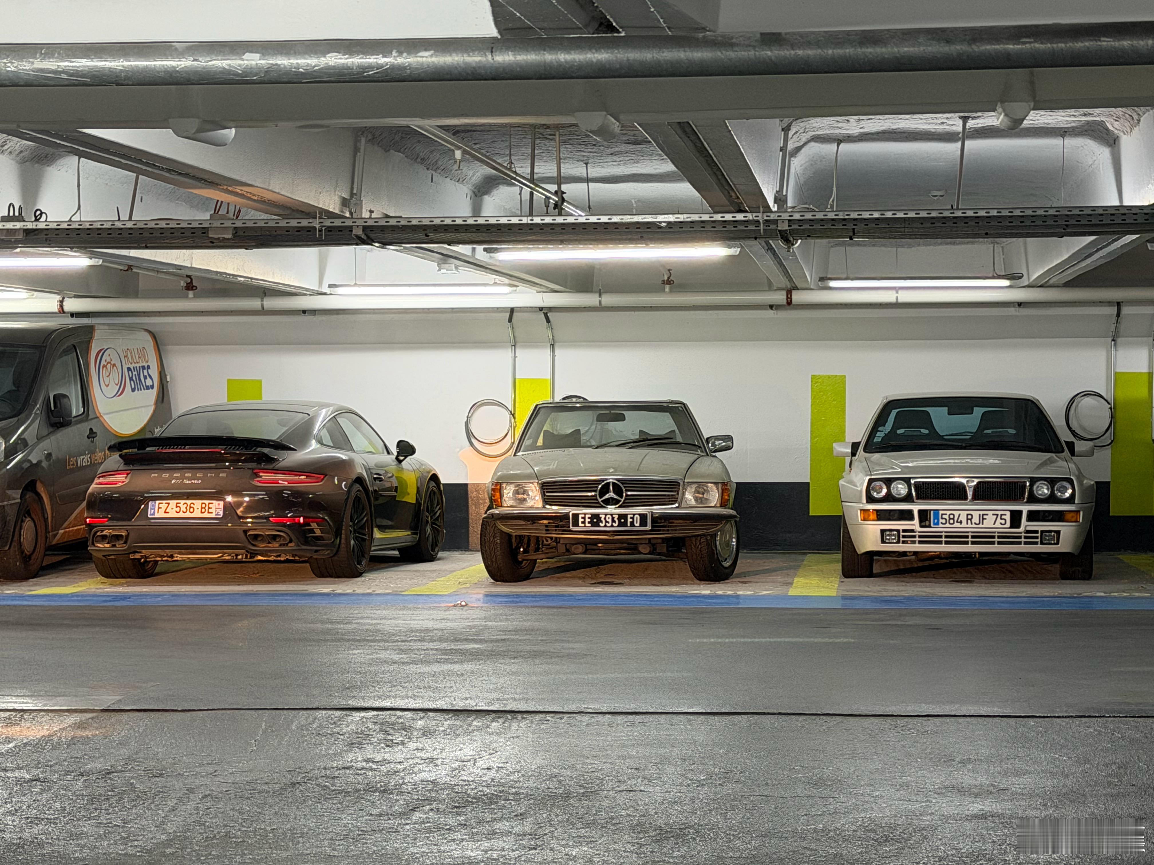 一些巴黎大街和一些地库 