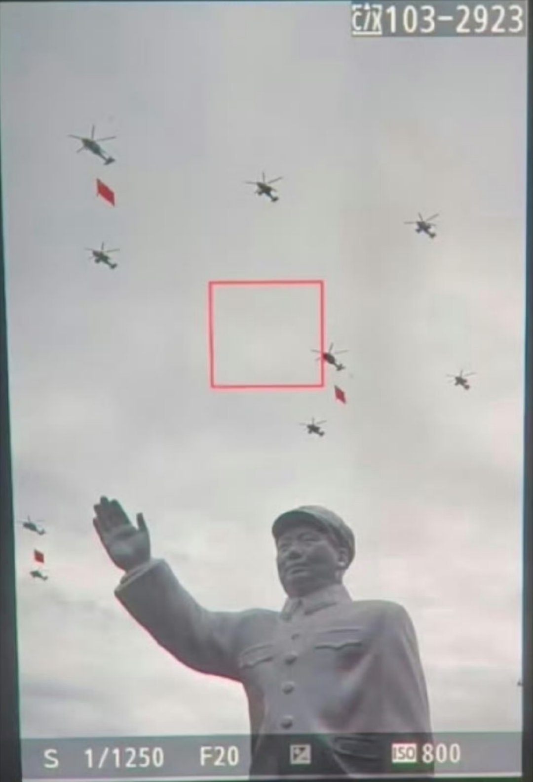 一张好图，不知谁拍的，侵删！下周三就能看阅兵了 ​​​