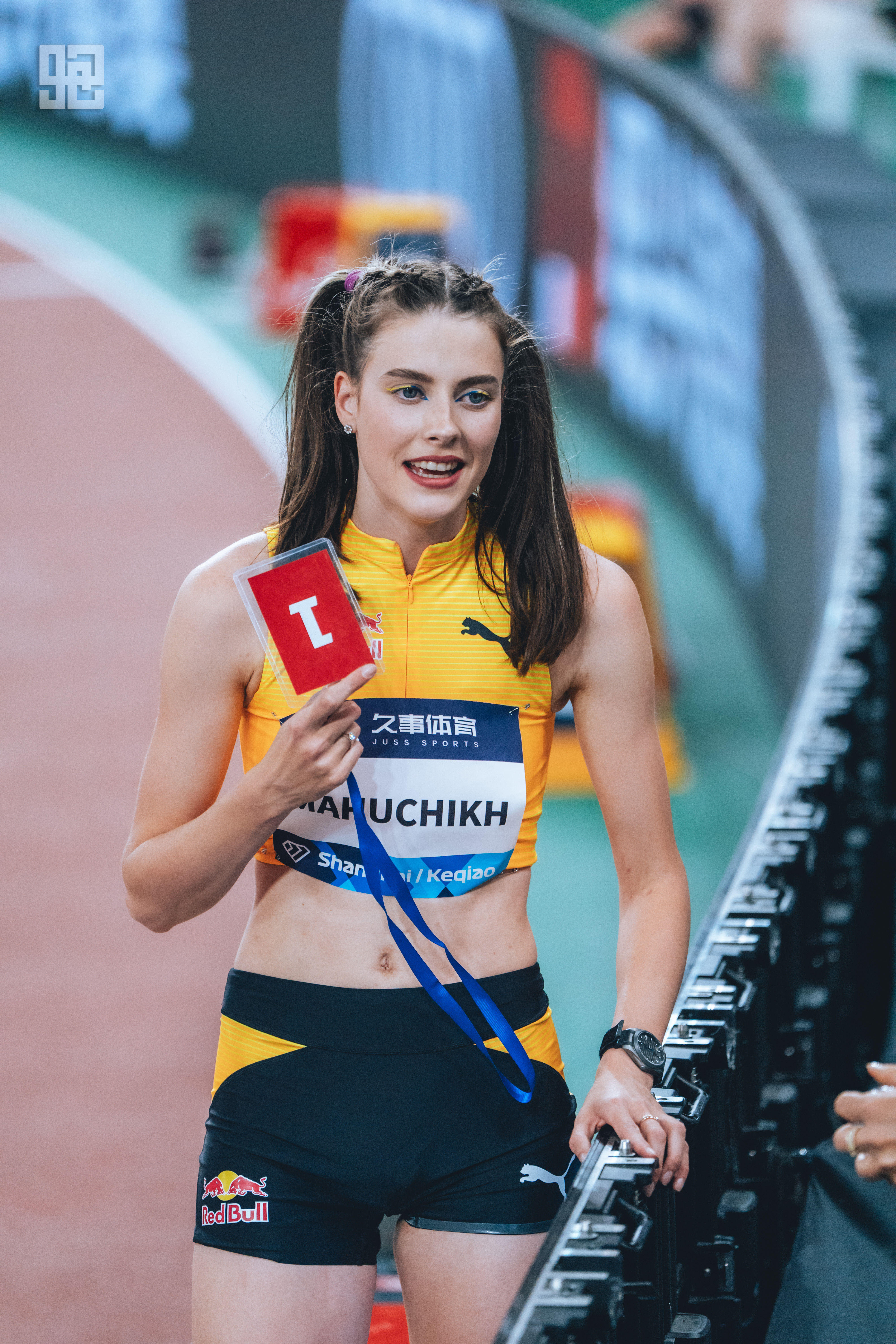 2米00！女子跳高世界纪录保持者、奥运会冠军马胡奇克（Yaroslava Mah