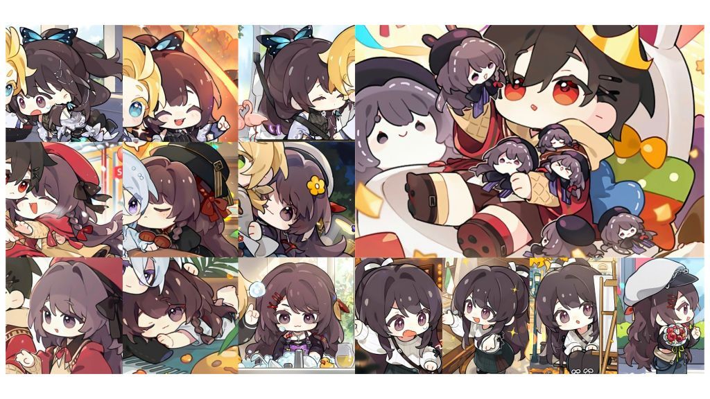 【拼拼】小花卷q版 都好可爱啊啊啊啊啊啊啊啊啊啊啊啊啊啊 ​​​