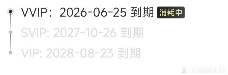 6月25我就是尊贵的svip了，就很，不要太羡慕 