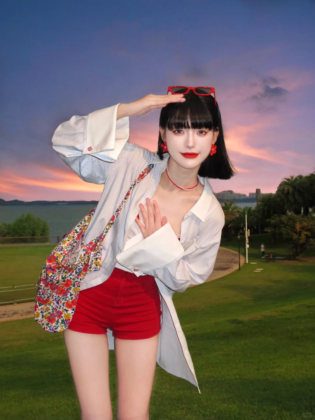 如果你也刚好抬头看🌇