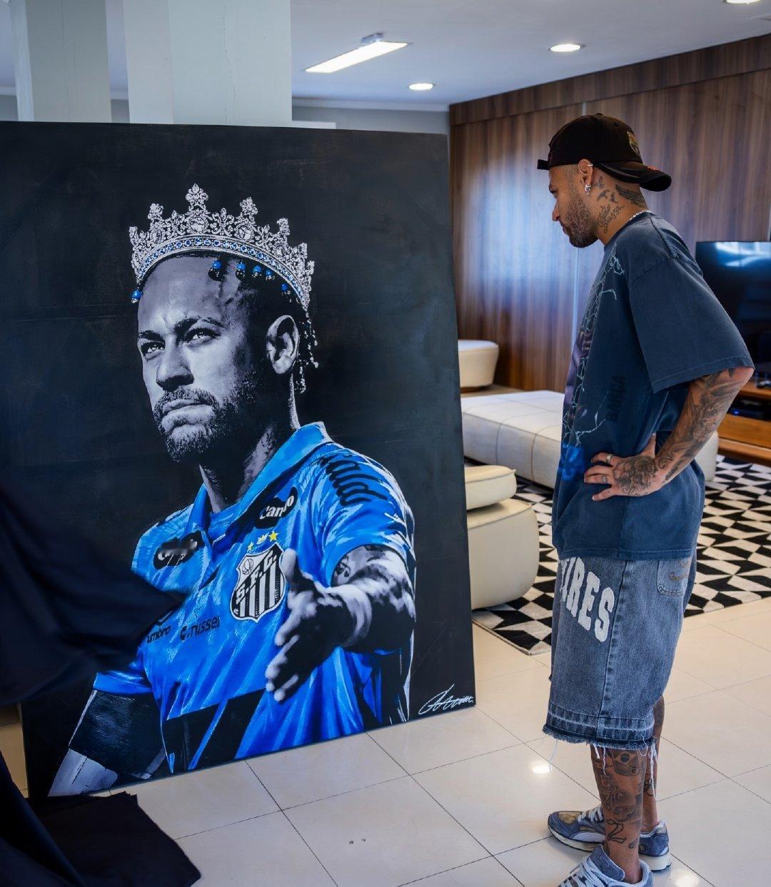 内马尔 凝视画像