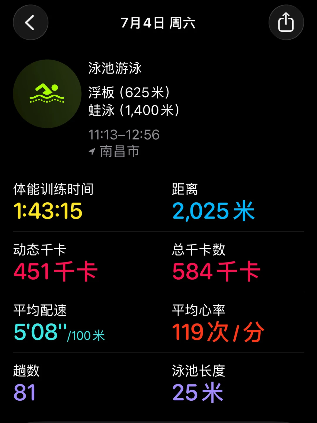 换了一个游泳馆突然不会游了
