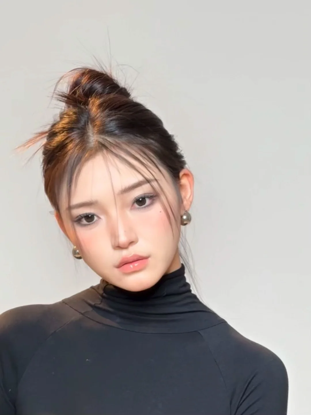 新手化妆师第一次化烟熏妆