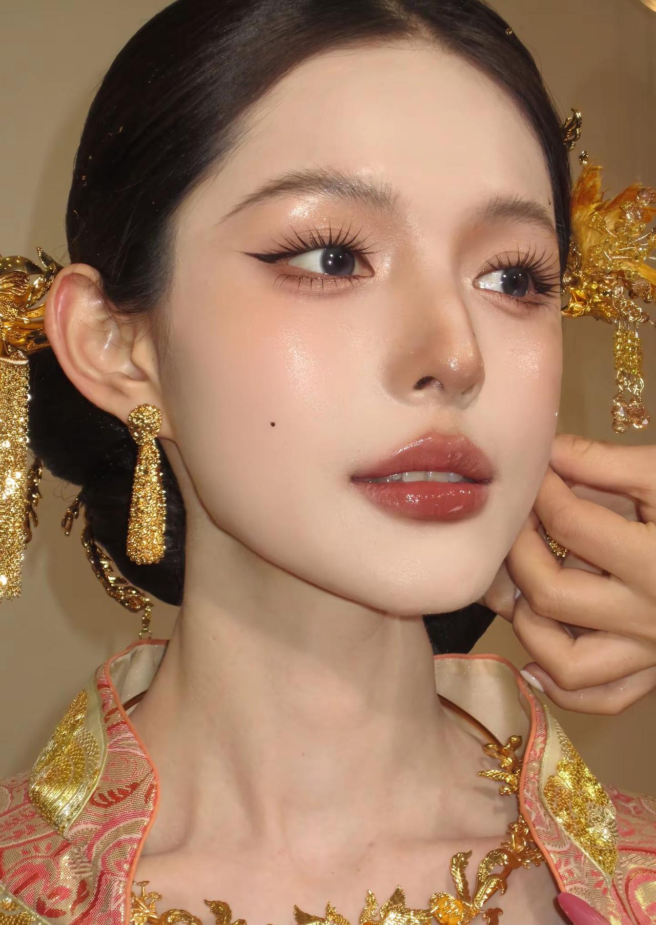 这个妆太美了。这妆造绝了 金玉良缘美妆