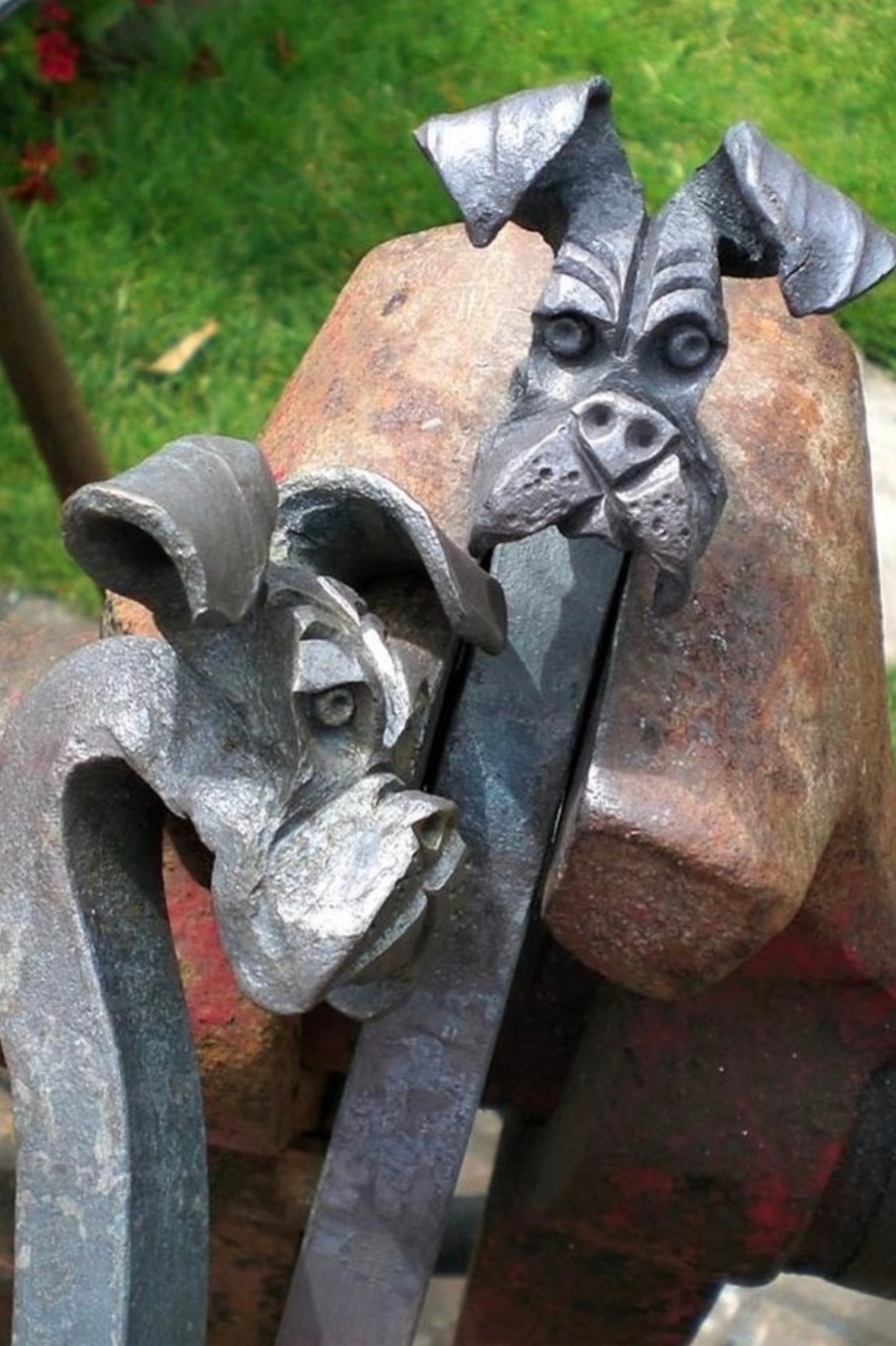 钢铁的艺术，冰冷的金属创作过后也变得有温度了 