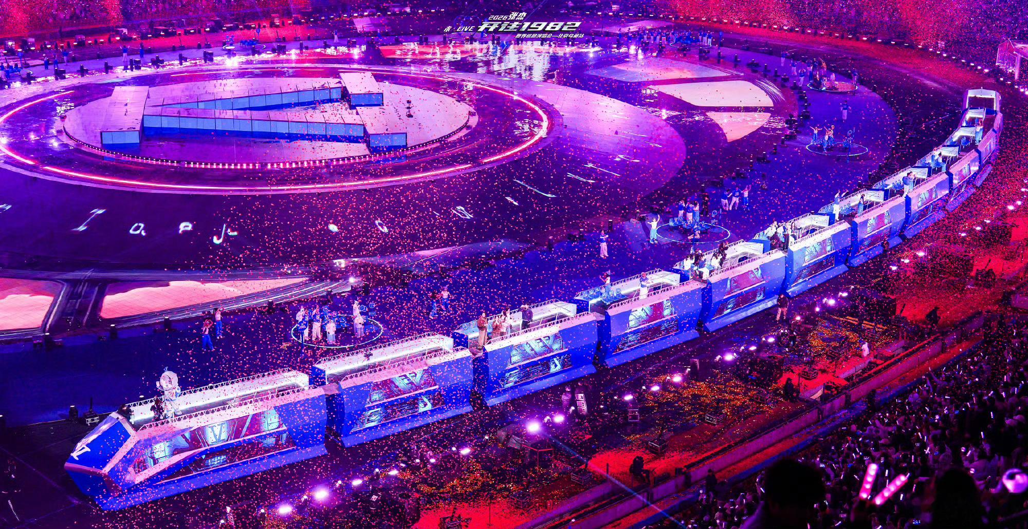 张杰每一场都十分美好十分精彩 一转眼已经十场了，张杰鸟巢连开每场都好精彩，还有六