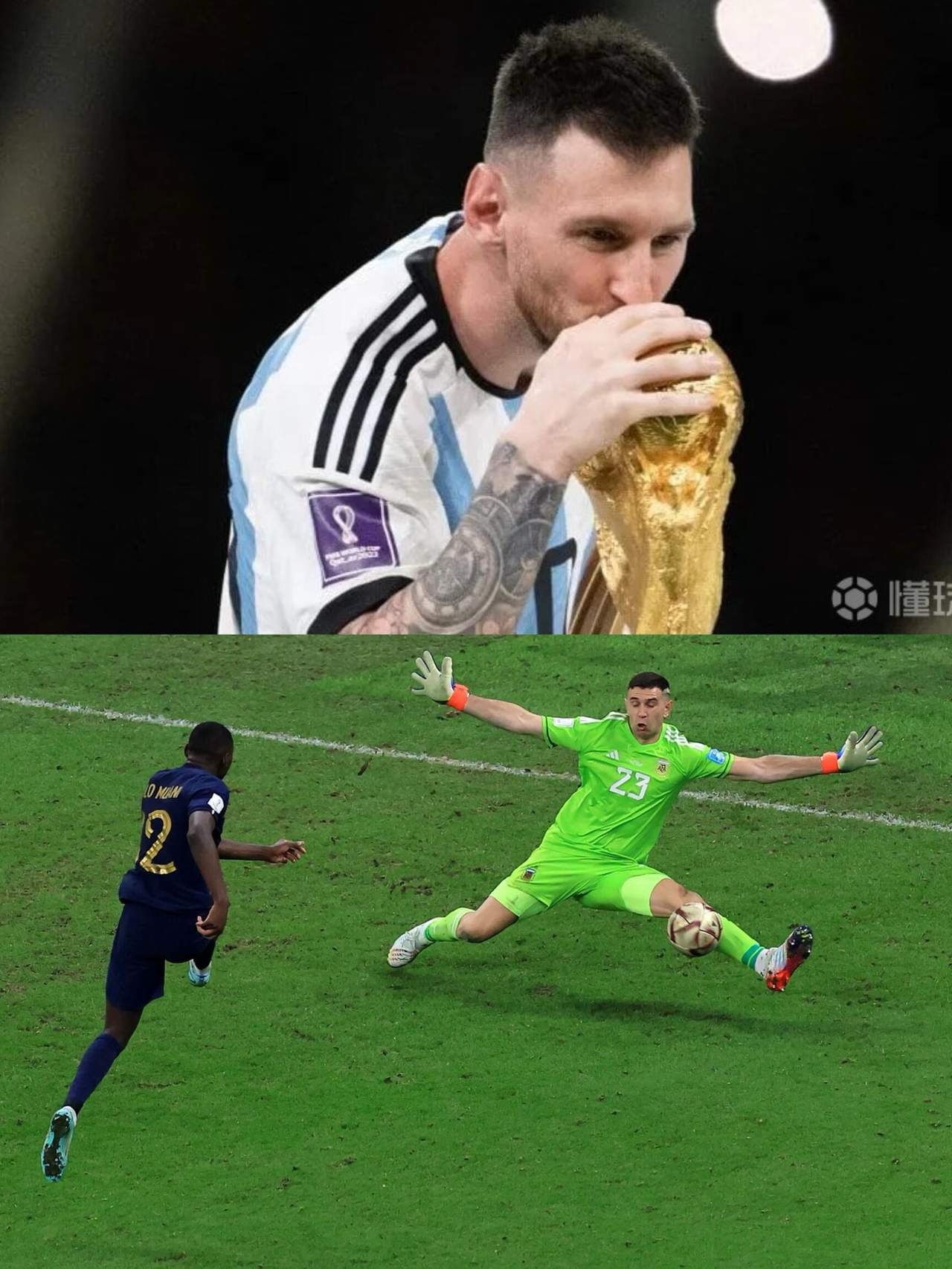 如果没有大马丁，梅西不会拿到大力神杯。 