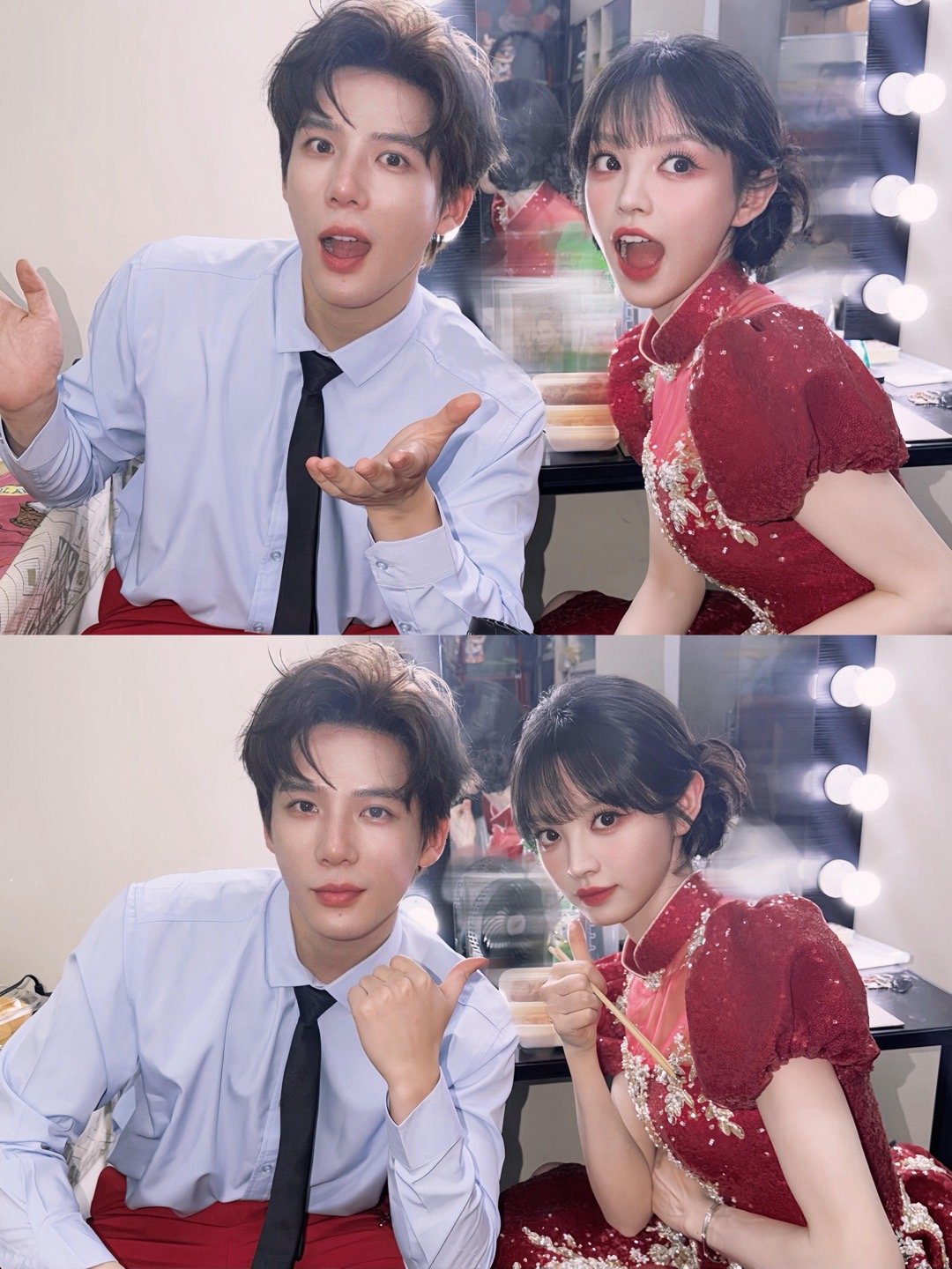 青梅竹马的合体！ 田曦薇 王安宇 