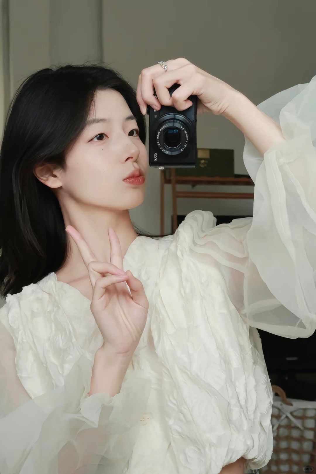 单眼皮小眼睛果然还是适合淡妆