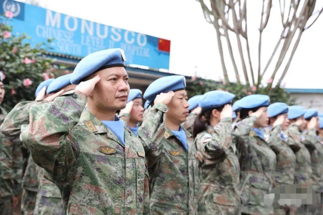 #精忠蓝盔[超话]##致敬中国蓝盔##中国军人# 第26批赴刚果（金）维和医疗分