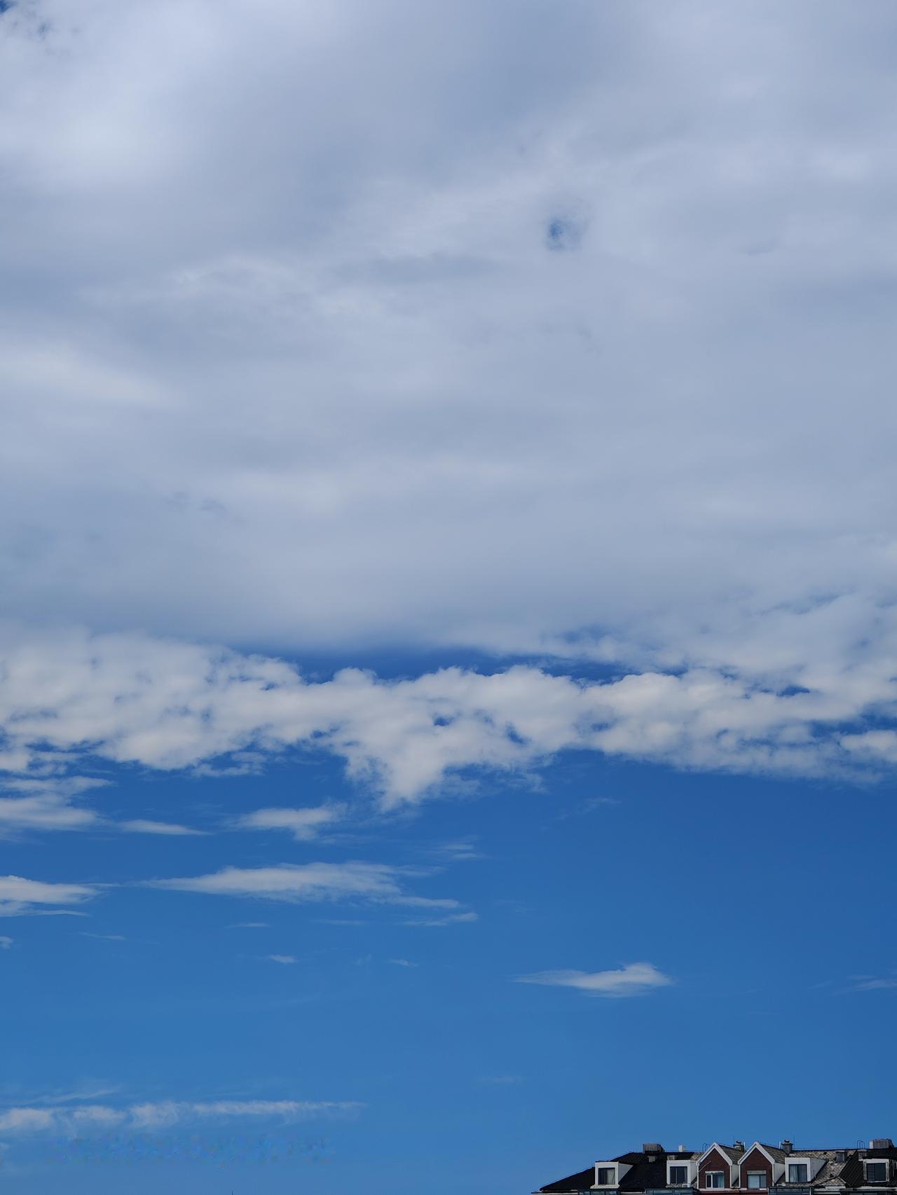 北京通州天空之城打卡蓝天白云随手一拍