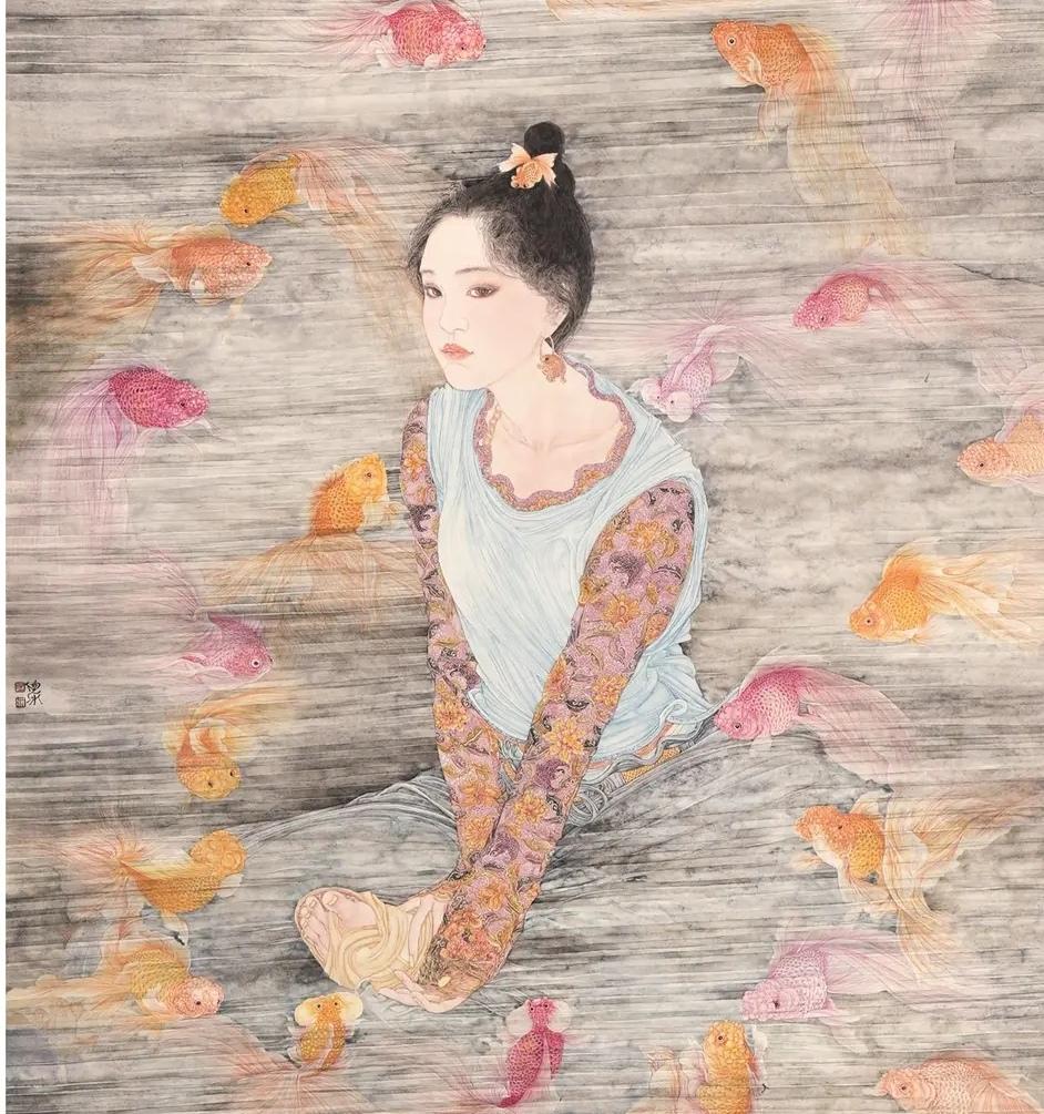 国画工笔画
