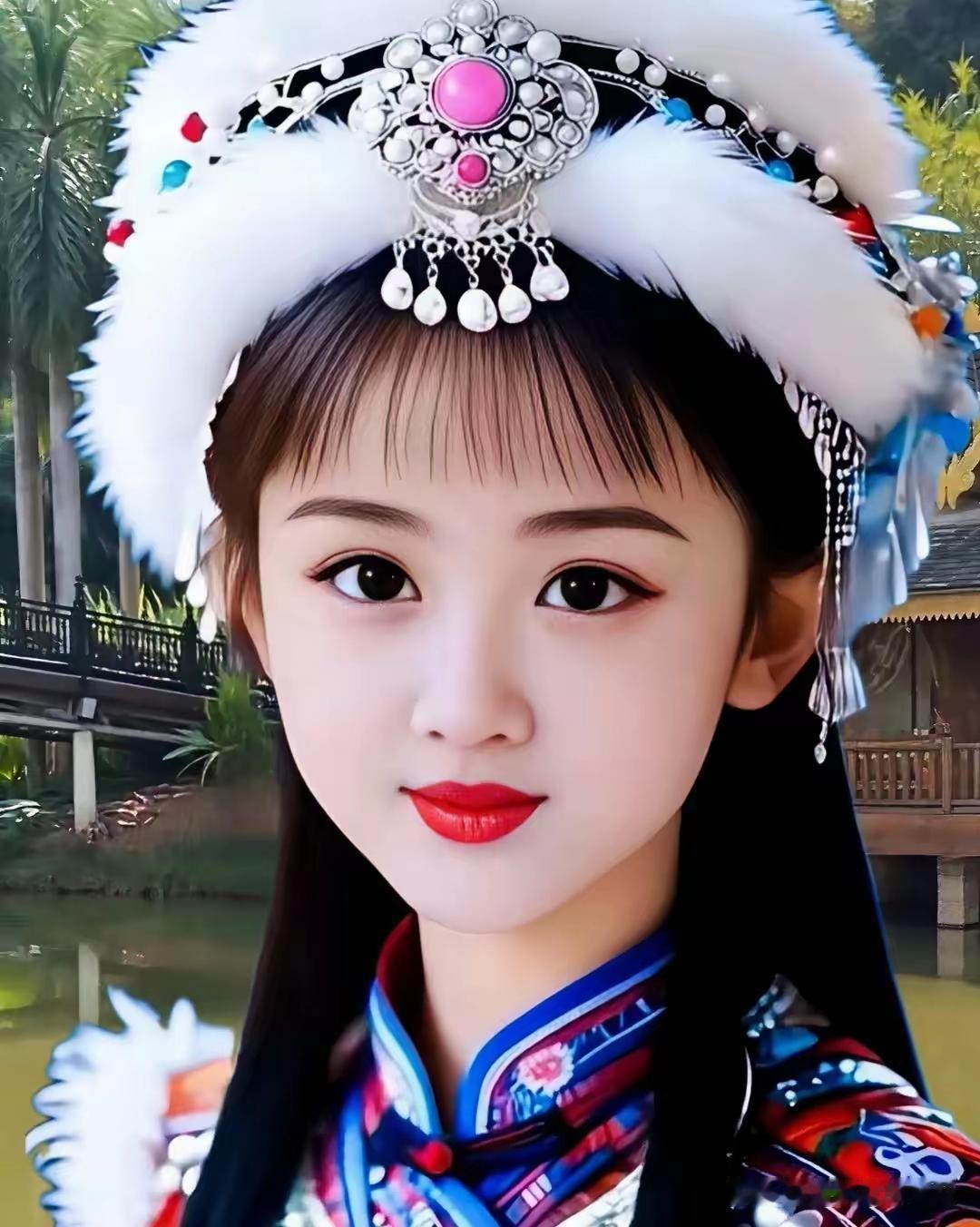 惊艳的民族风头饰，传统与现代的完美结合！🌸✨
