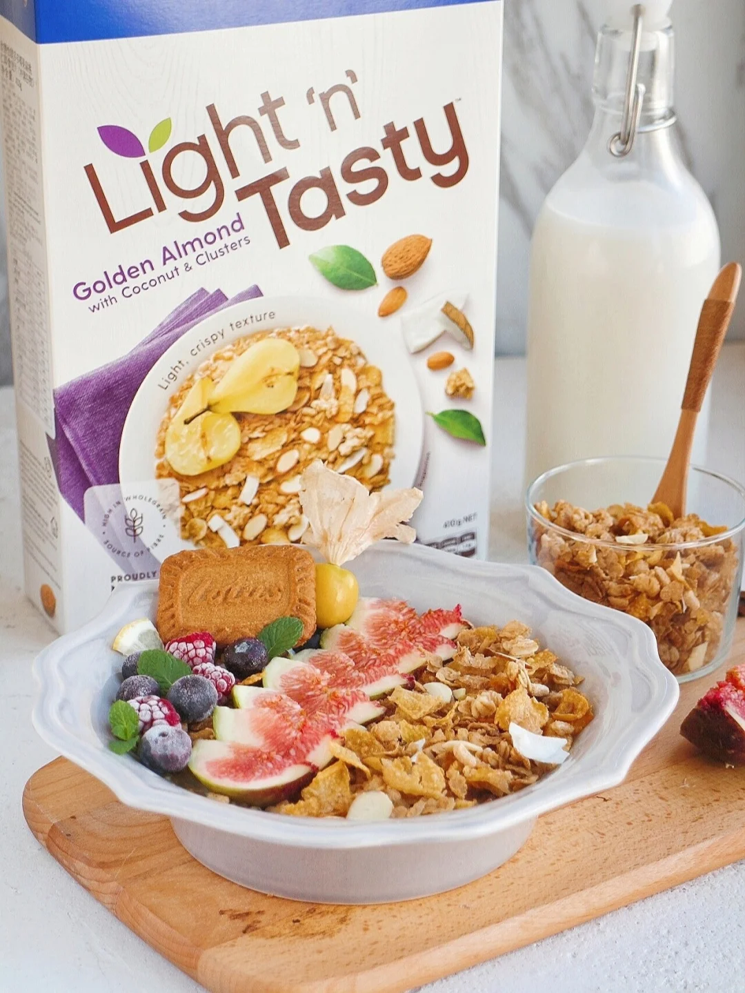 早餐不费劲‼️有颜有料的麦片奇亚籽思慕雪