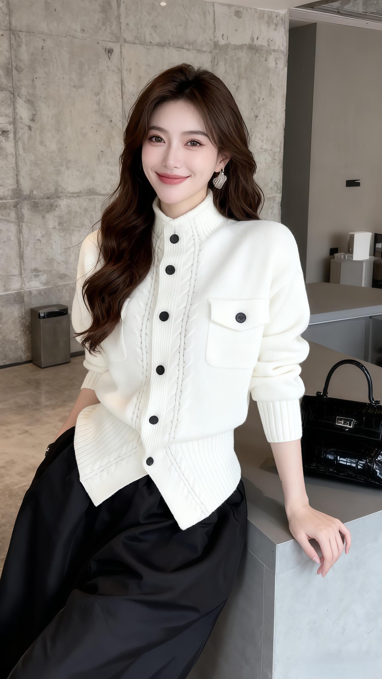 穿搭穿搭 毛衣 时尚气质穿搭 韩系穿搭 今天穿什么