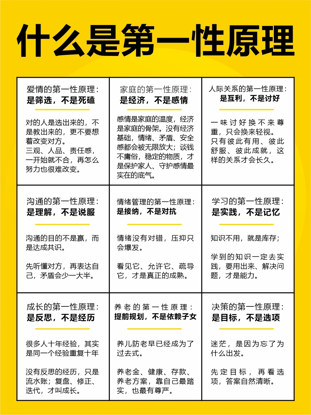 什么是第一性原理？