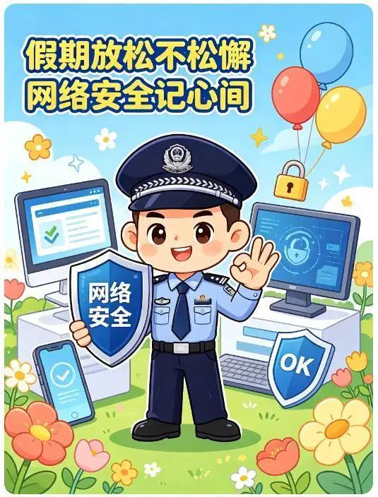 网警发出“五一”假期网络安全指南网警的安全指南太及时了！五一出行既要玩得开心，也