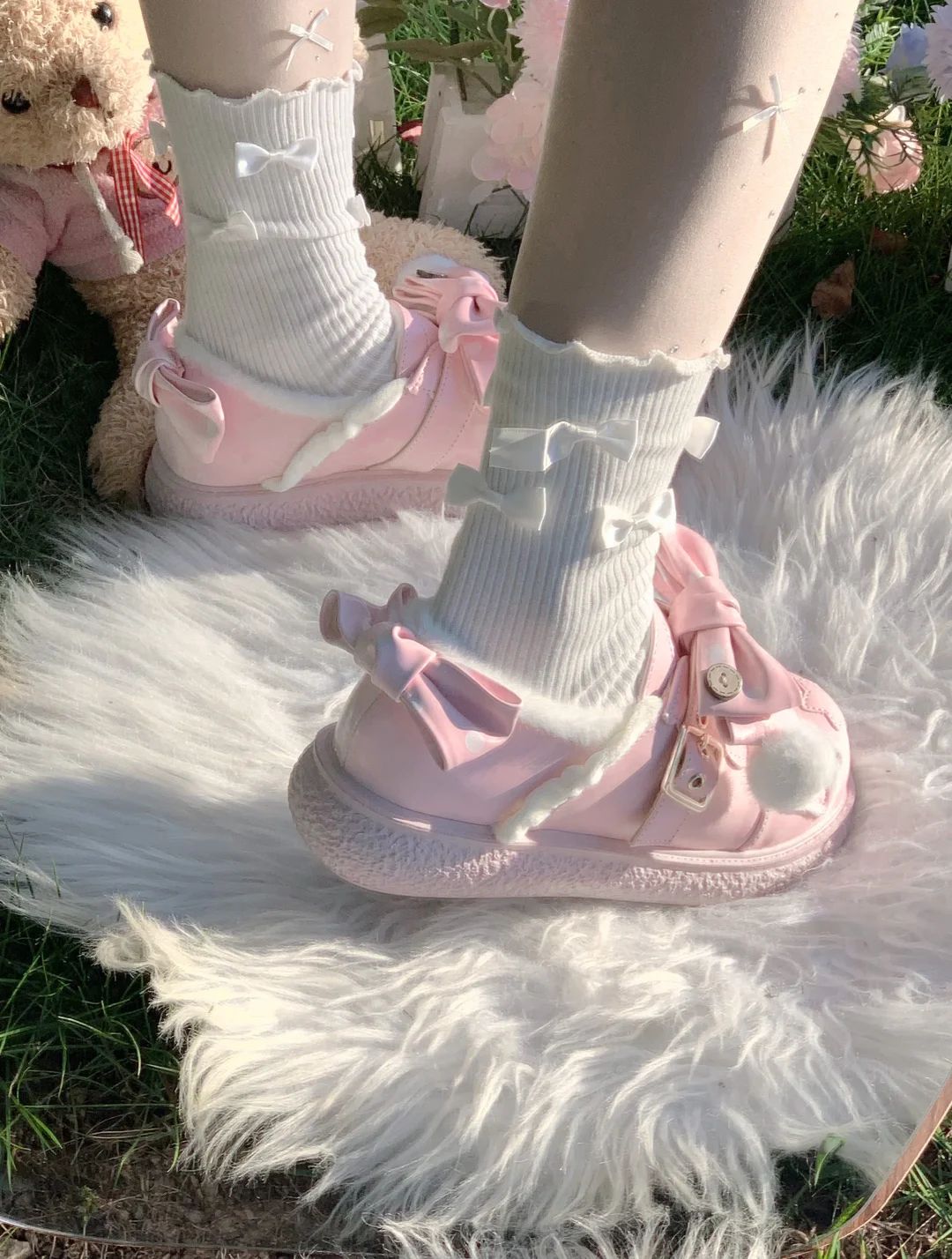 拜托 今年冬天一定要穿粉色！🎀